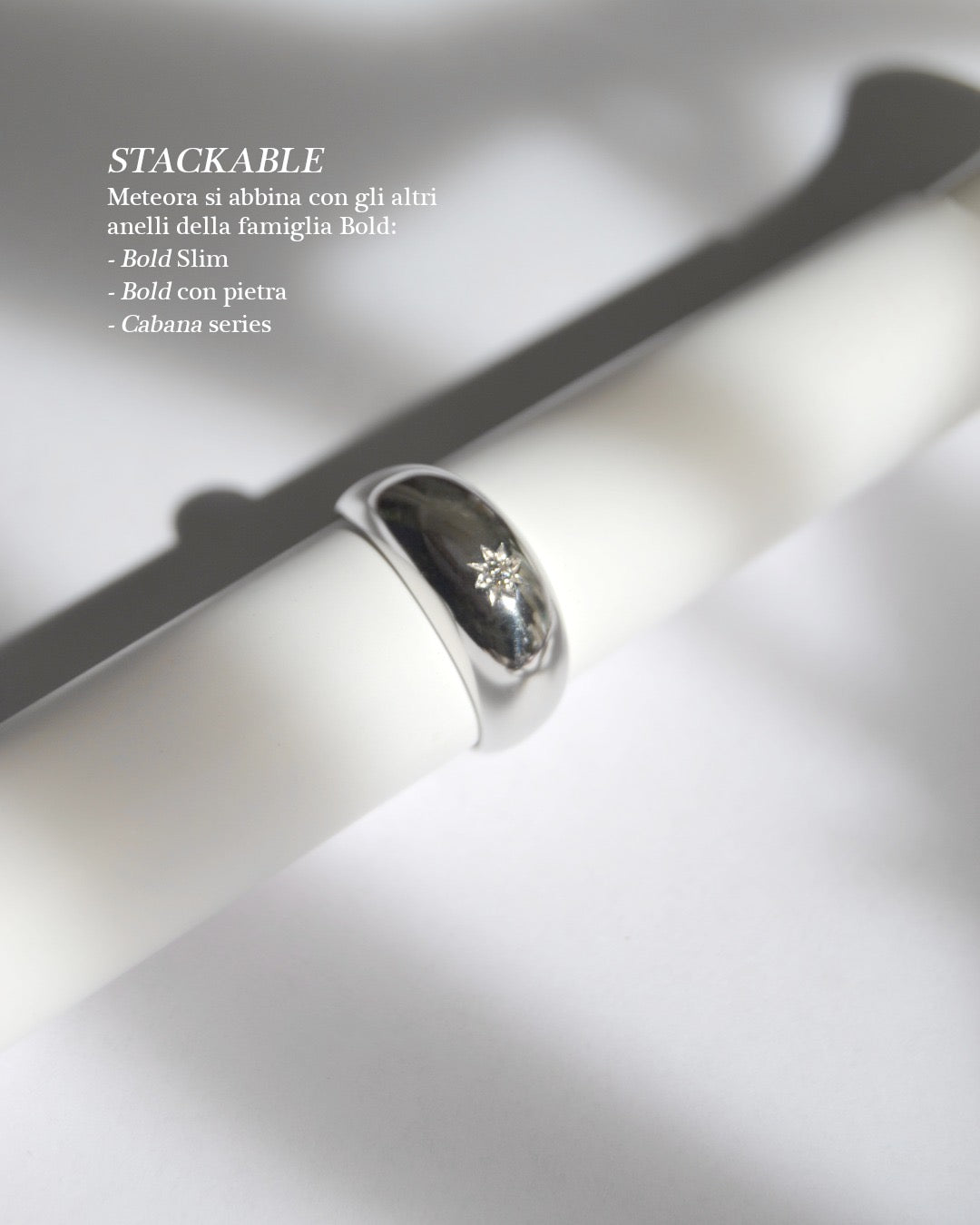 Anello Bold Meteora