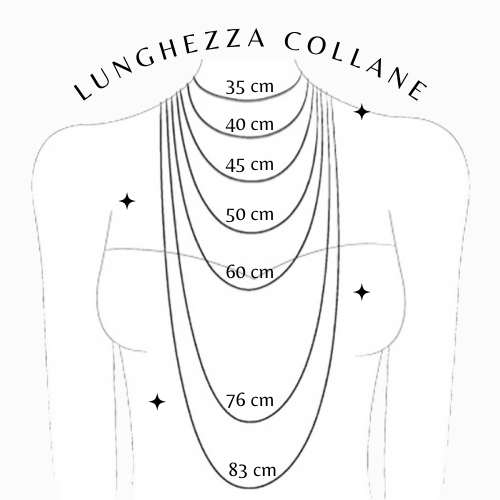 Collana corta Arabesco