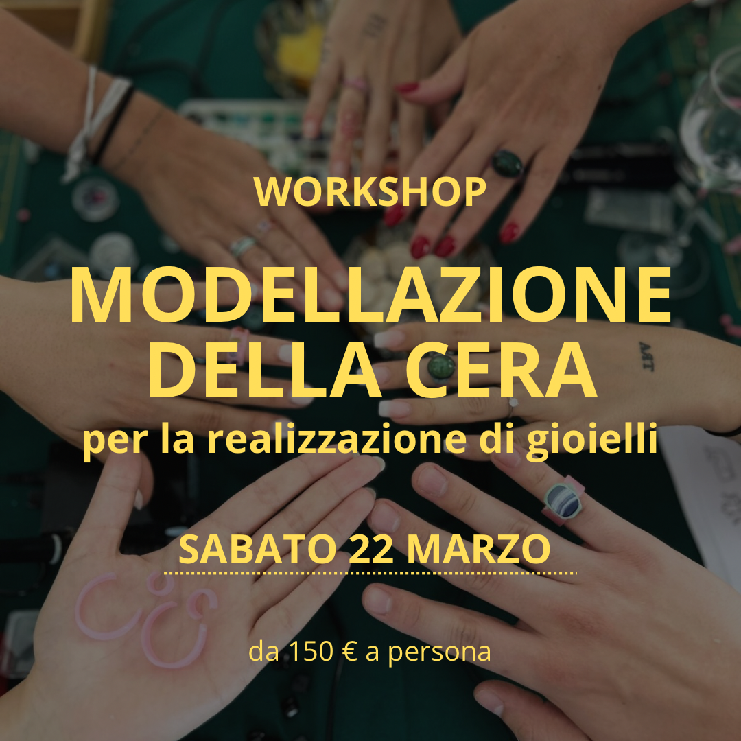 Workshop "Modellazione della cera morbida" - SABATO 22 MARZO